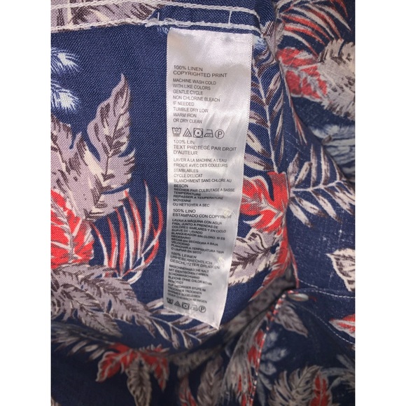 Tommy Bahama Hawaiian Button-Up Camp Shirt - Picture 5 of 5